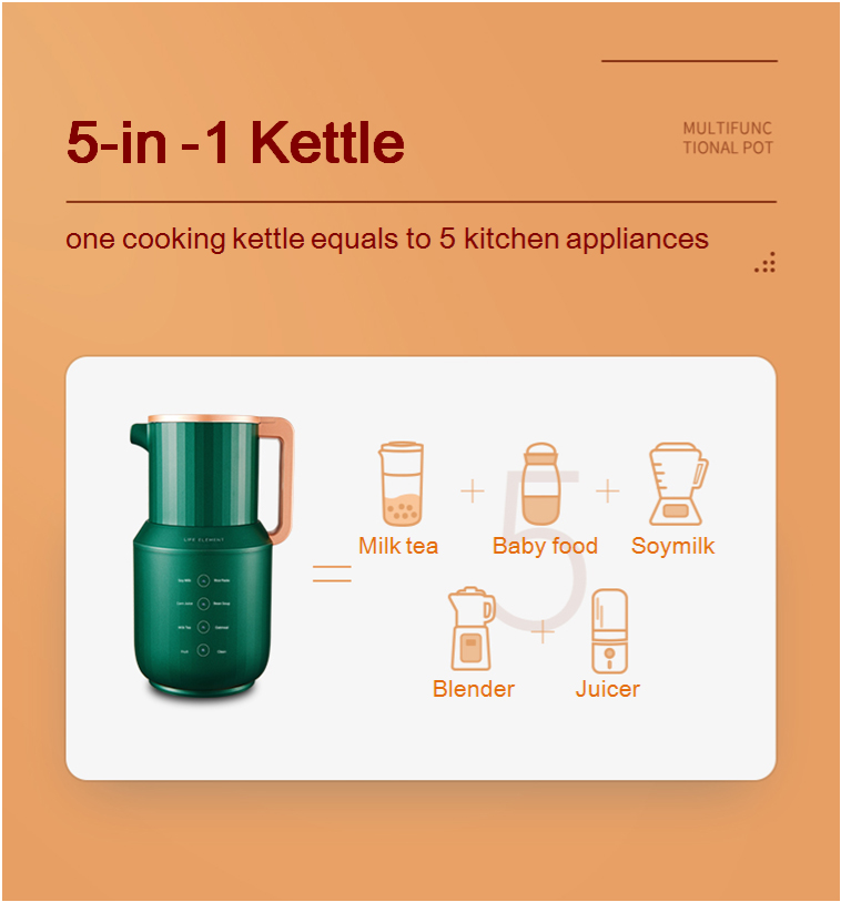 5-in-1 kettle