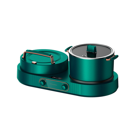 3 In 1 Nonstick Plate Waffle Iron Panini Sandwich Breakfast Maker with fry pan