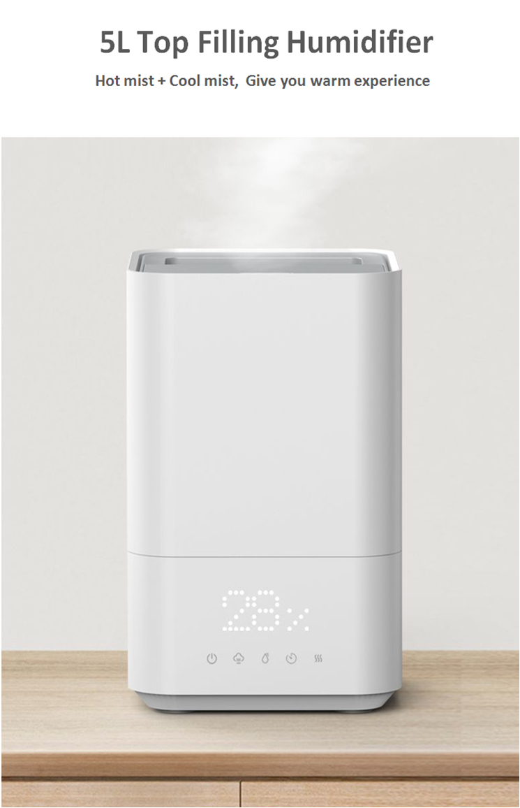 5L top filling humidifler supplier