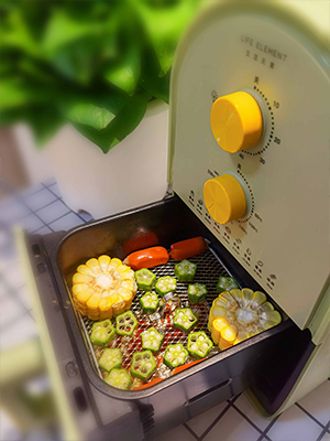 simple breakfast with air fryer