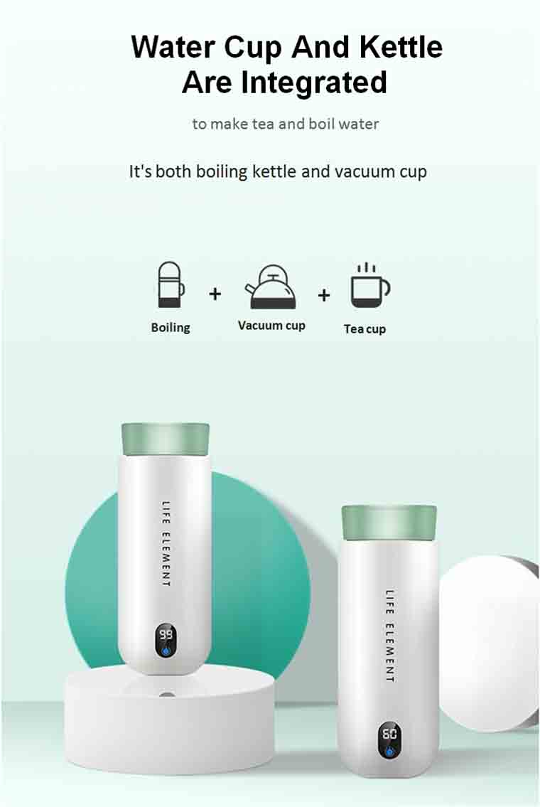 water cup and kettle are integrated