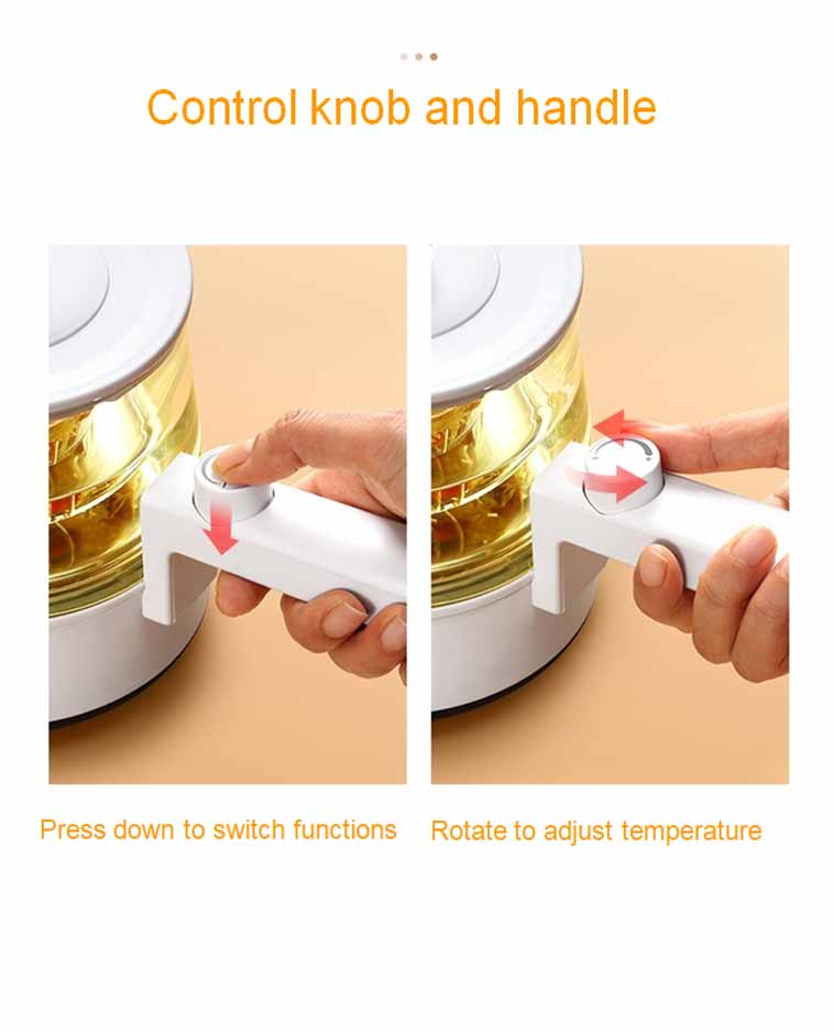 control knob and handle