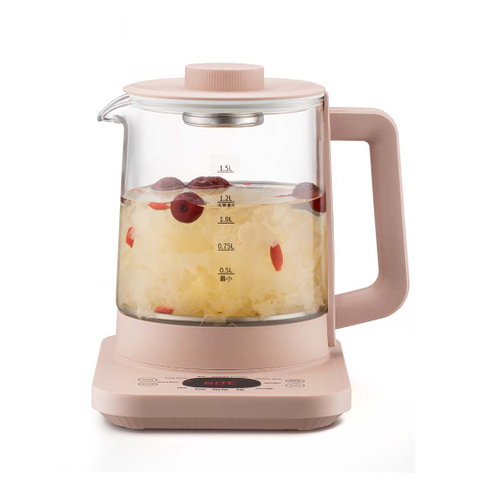 High Borosilicate Glass Multifunction Temperature Adjustable Fast Boil Cordless Electric Kettle