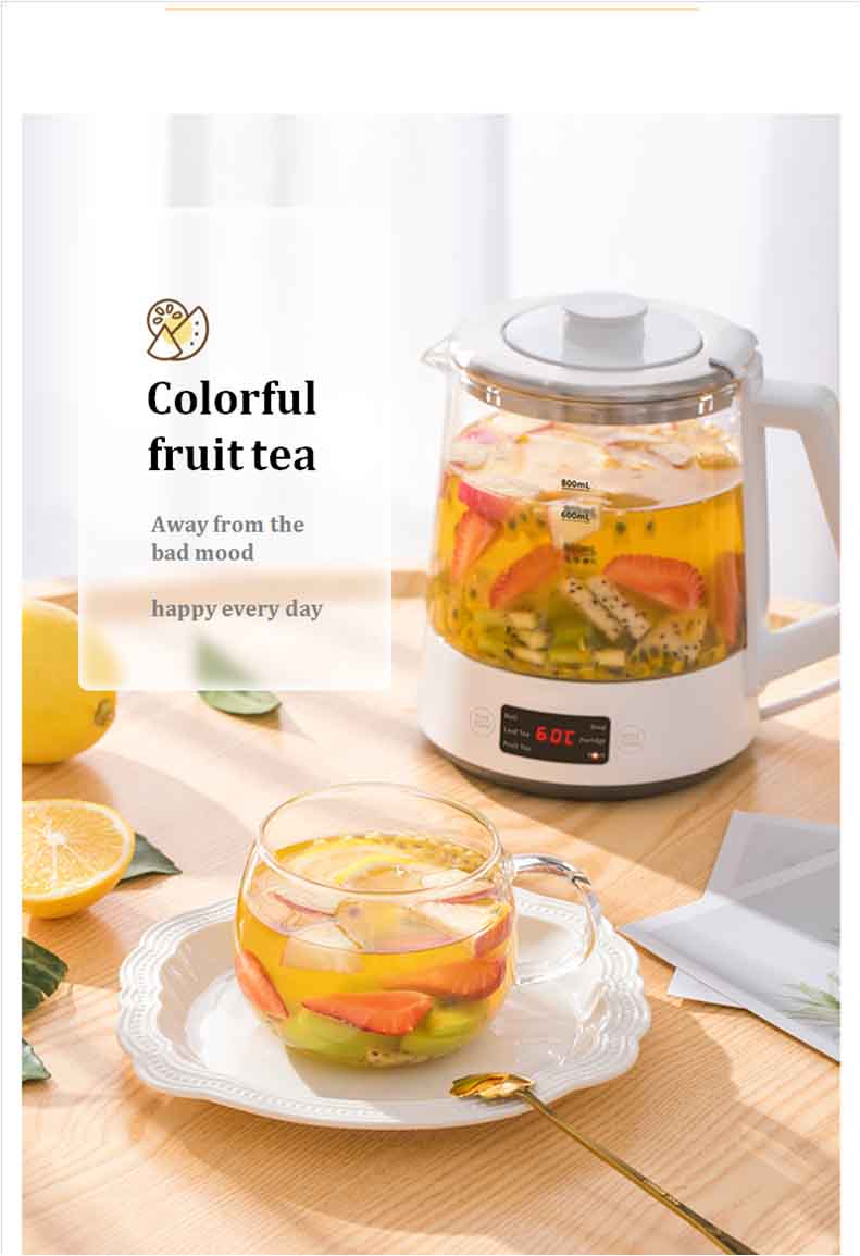 colorful fruit tea