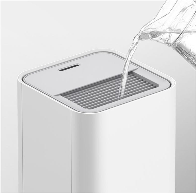 filling water on top