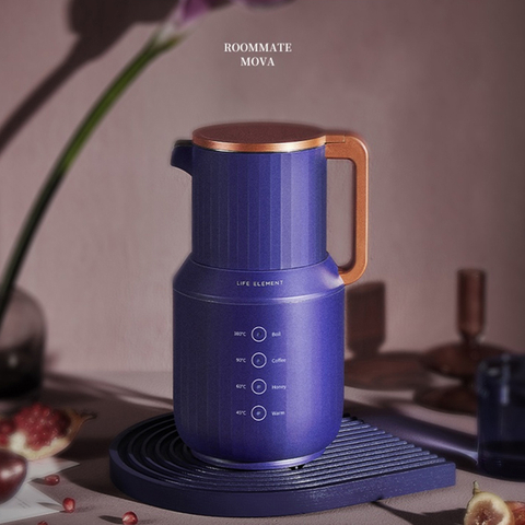 800mL Multifunction Constant Temperature Adjustable Stainless Steel Electric Kettle