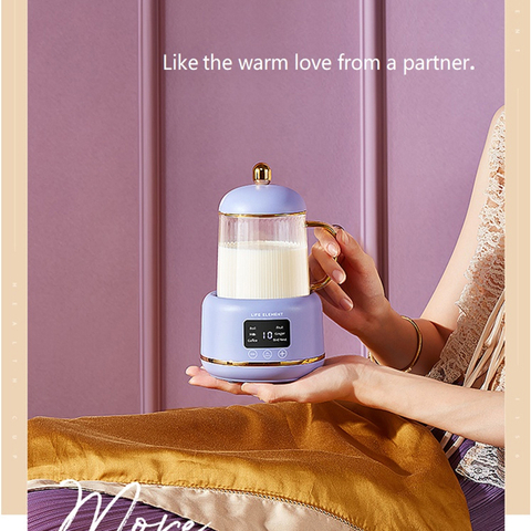 400ml Multifunction Healthy High Borosilicate Glass Mini Electric Cup Kettle