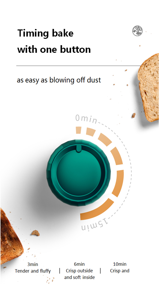 timing bake with one button