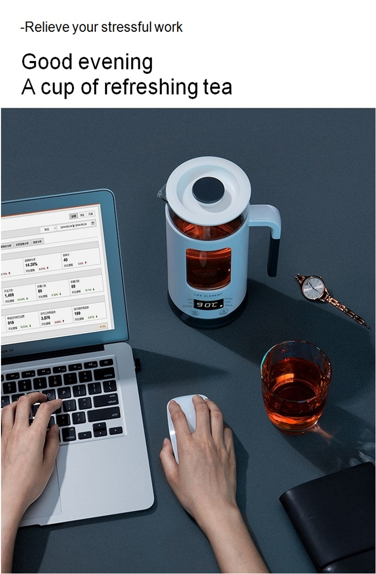 relieve your work with a cup of tea